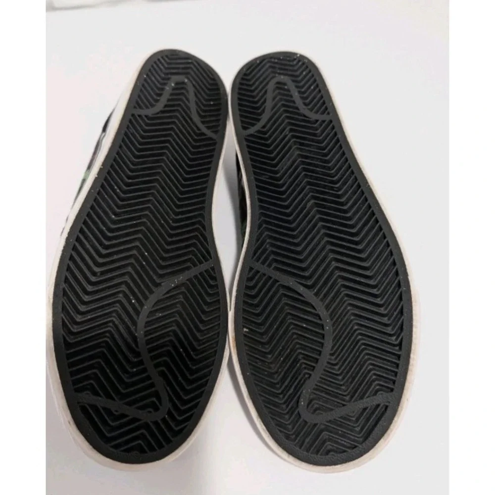 Nike Kids Stefan Janoski Skateboard Shoes Y4 Black Floral Jungle Punk Canvas